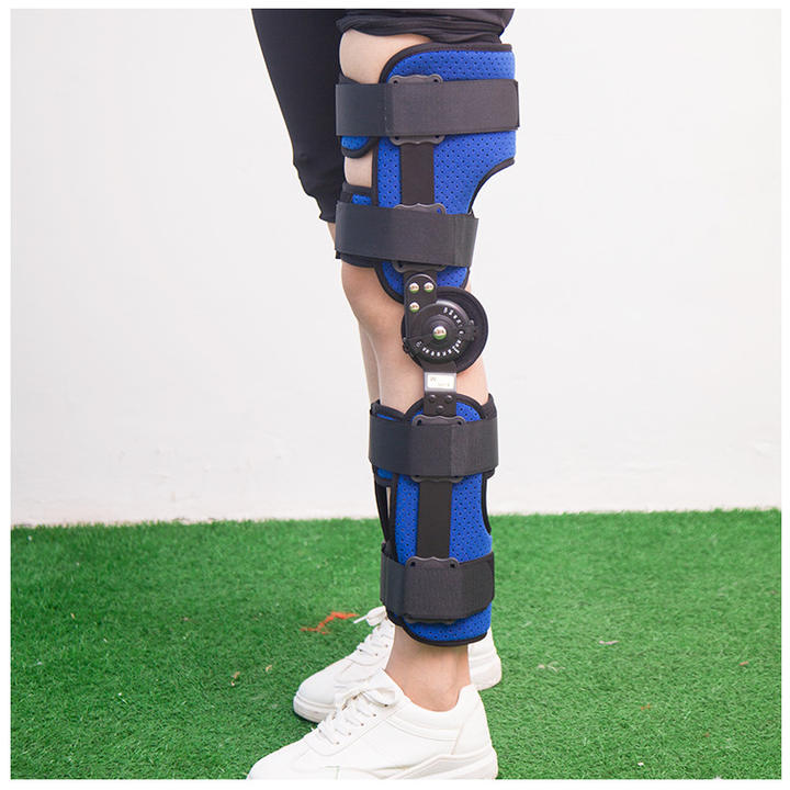 Adjustable Angle Hinged Orthotic Knee Brace Medical Stabilizer Fracture Arthritis Knee Joint Injury Ligament Arthritis