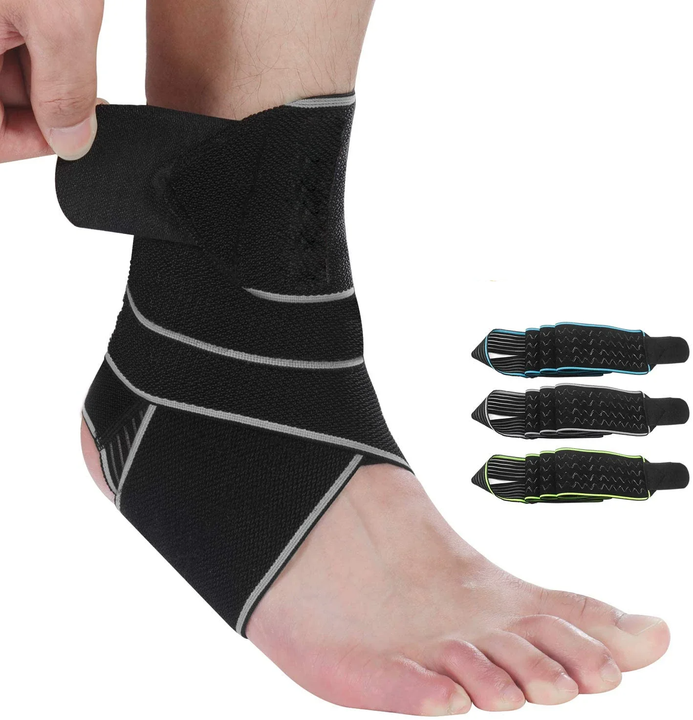 Adjustable Ankle Brace Breathable Nylon Material Super Elastic and Comfortable Professional Ankle Support