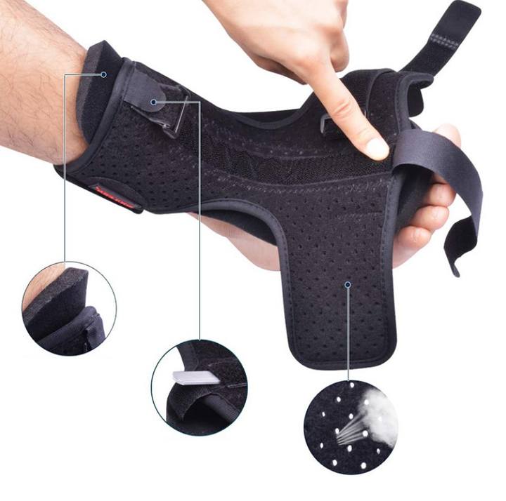 Adjustable Ankle Brace Foot Splint Drop Orthotic Brace Night Splint Foot Health Care For Plantar Fasciitis Achilles Tendoniti