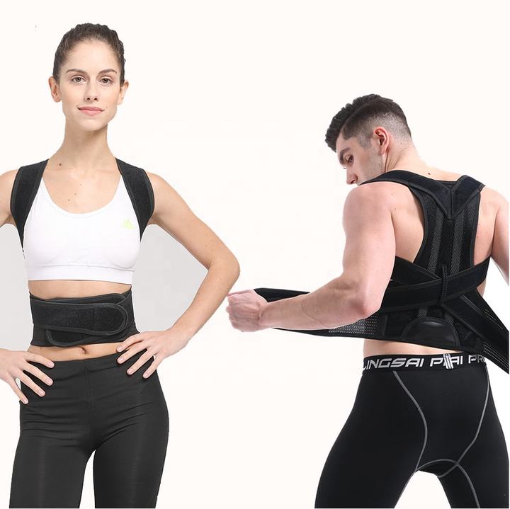 Adjustable Back Posture Corrector Shoulder Lumbar Brace Support Belt Comfortable Posture Correction Belt