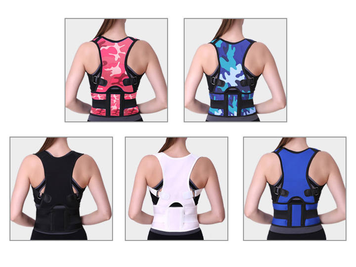 Adjustable Back Posture Corrector Therapy Back Support Lumbar Brace Belt Spine Posture Correction Supplier Wholesale