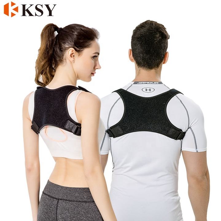 Adjustable Back Shoulder Posture Corrector Belt Clavicle Spine Support Reshape Your Body Home Office Sport Upper Back Neck Brace