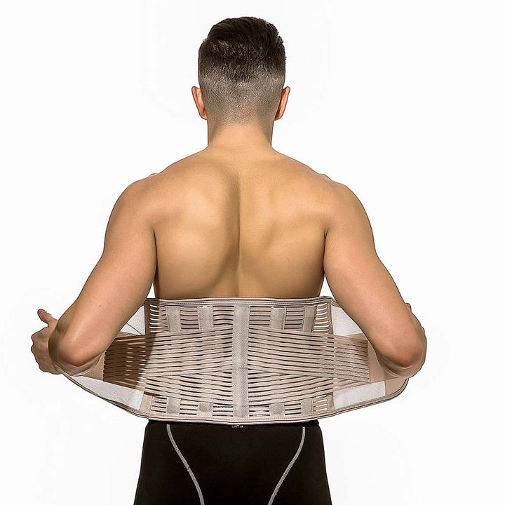 Adjustable Back Support Belt Men Back Brace Belt Lumbar Ortopedic Protection Spine Support Belt Waist Trainer China Supplier