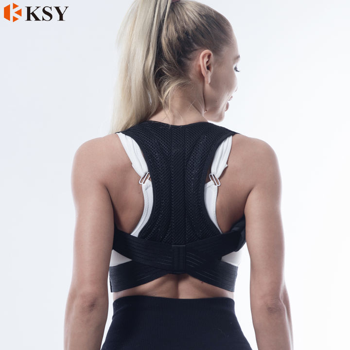 Adjustable Back Support Brace For Men Women Neoprene Belt Posture Corrector Discount Wholesale