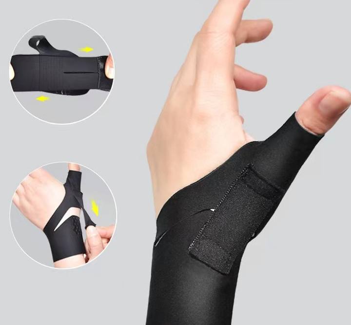 Adjustable Breathable Wrist Strap Thumb Wrist Stabilizer splint For Sprained and Carpal Tunnel Supporting