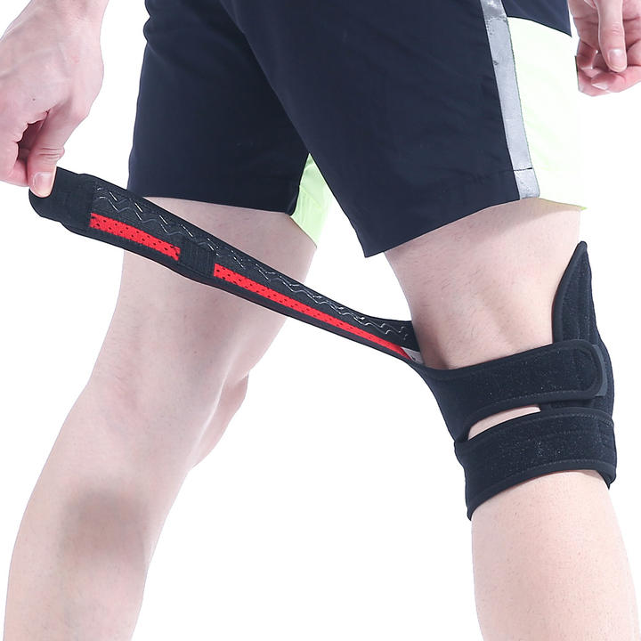 Adjustable Compression Knee Support Brace Strap Knee Pad Support for Basketball and Volleyball