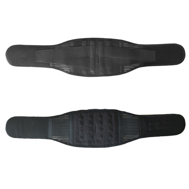 Adjustable Elastic Infrared  Magnetic Therapy Back Waist Support Lumbar Brace Belt Double Pull Strap Lower Pain Mass High-Volume Manufacturing
