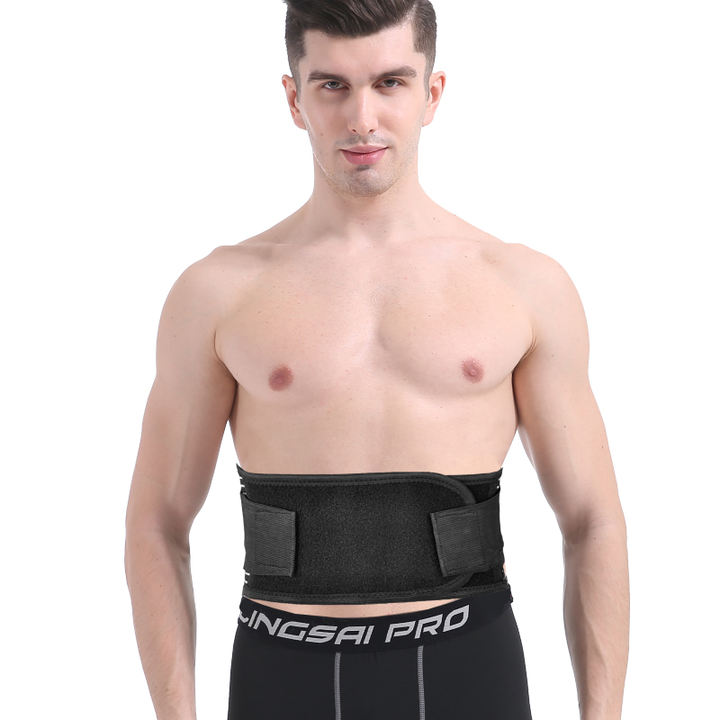 Adjustable Elastic Infrared  Magnetic Therapy Back Waist Support Lumbar Brace Belt Double Pull Strap Lower Pain Mass High-Volume Manufacturing