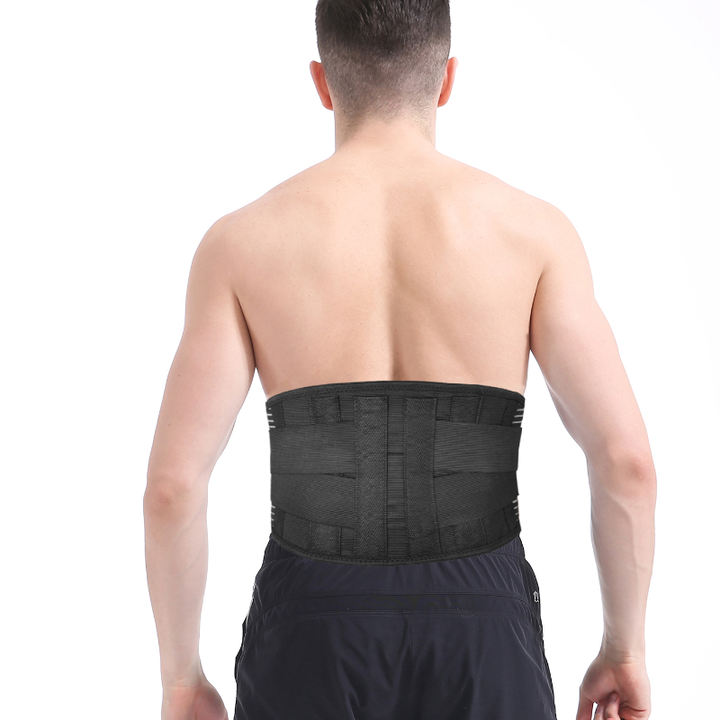 Adjustable Elastic Infrared  Magnetic Therapy Back Waist Support Lumbar Brace Belt Double Pull Strap Lower Pain Mass High-Volume Manufacturing