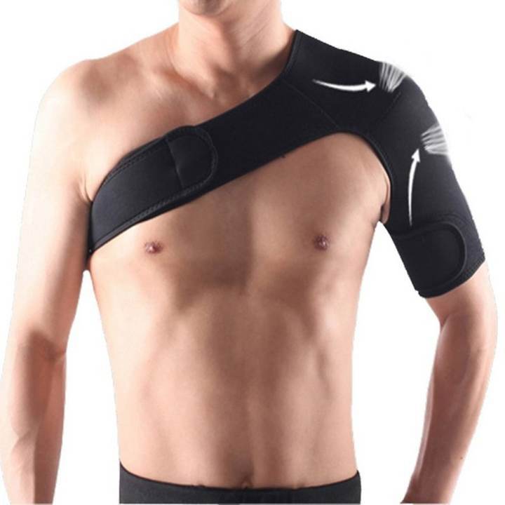 Adjustable Elastic Shoulder Support Brace Sleeve Men Safety Sports Injury Guard Posture Corrector Back Protector