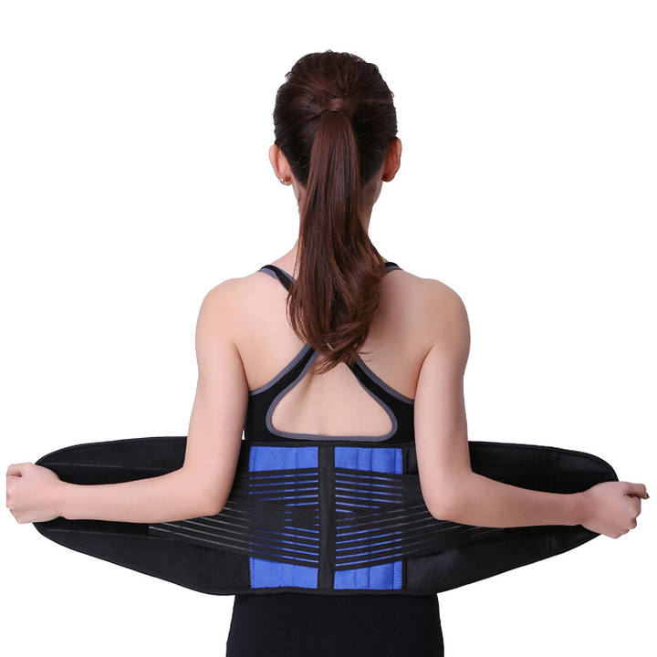Adjustable Elstiac Waist Support Belt Neoprene Faja Lumbar Back Sweat Belt Fitness Belt Waist Trainer Production Facility Export