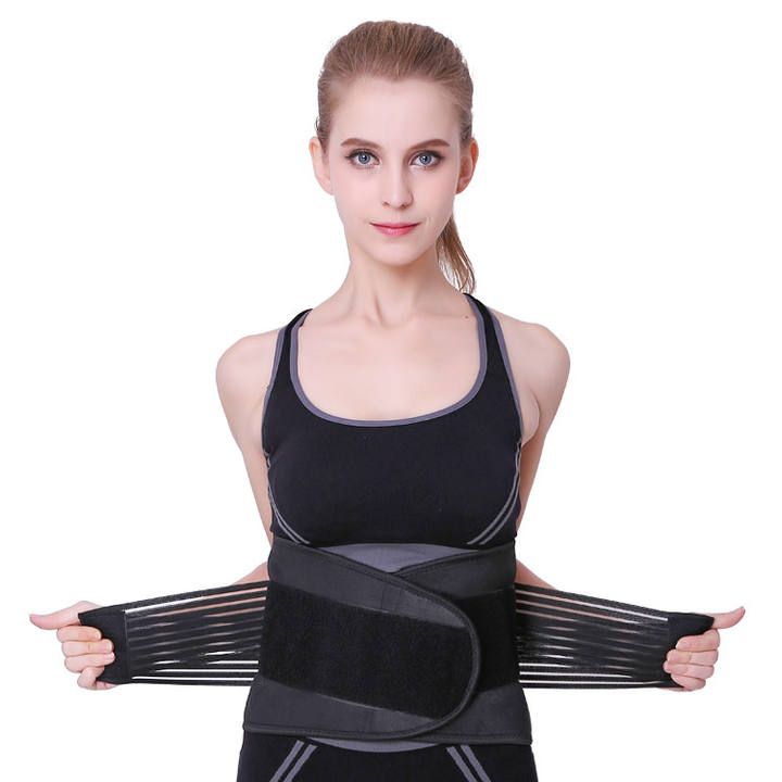 Adjustable Elstiac Waist Support Belt Neoprene Faja Lumbar Back Sweat Belt Fitness Belt Waist Trainer Production Facility Export