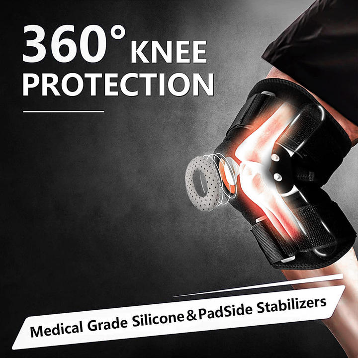 Adjustable Hinged Knee Brace Knee Support Wrap for Meniscus Tear Patellar Tendon Support Manufacturer and Supplier