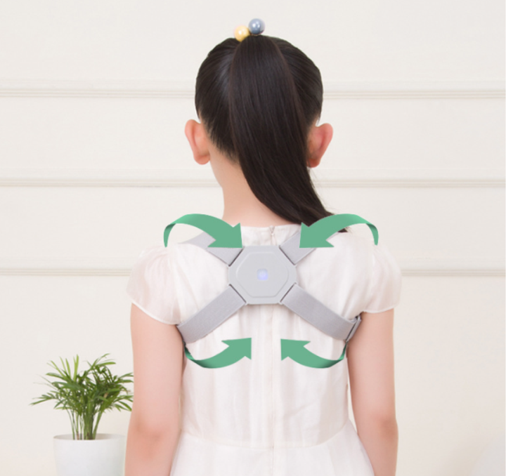 Adjustable Intelligent Sensor Vibration Upper Back Brace Support Smart Posture Corrector Industrial Supplier Supply