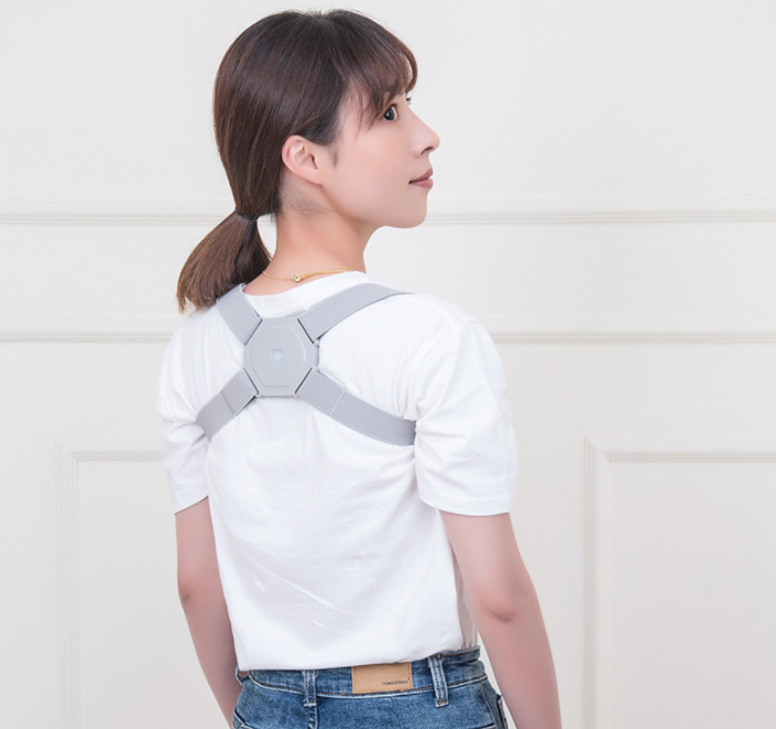 Adjustable Intelligent Sensor Vibration Upper Back Brace Support Smart Posture Corrector Industrial Supplier Supply