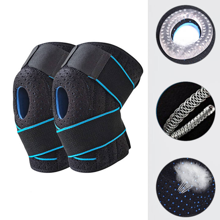 Adjustable Knee Bandage Enjoy Fashion Sports Breathable Knee Pads Pressure Protection Knee Support Strip Large Order Wholesale Outlet