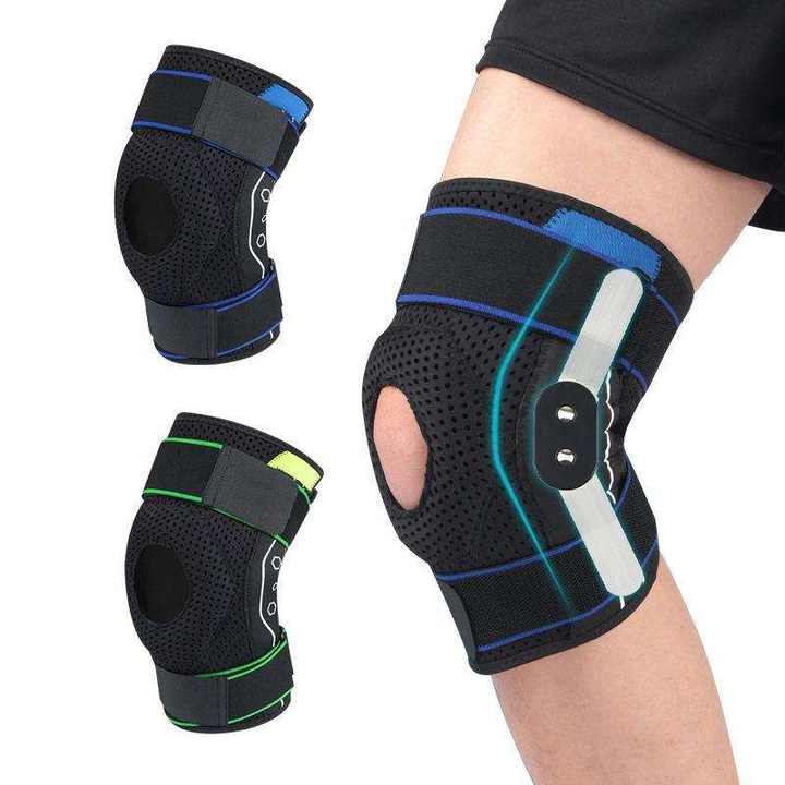 Adjustable Knee Support Hinge Patella Pad Side Stabilizers Professional Anti Slip Compression Knee Brace Rapid Production Solutions Manufacturer