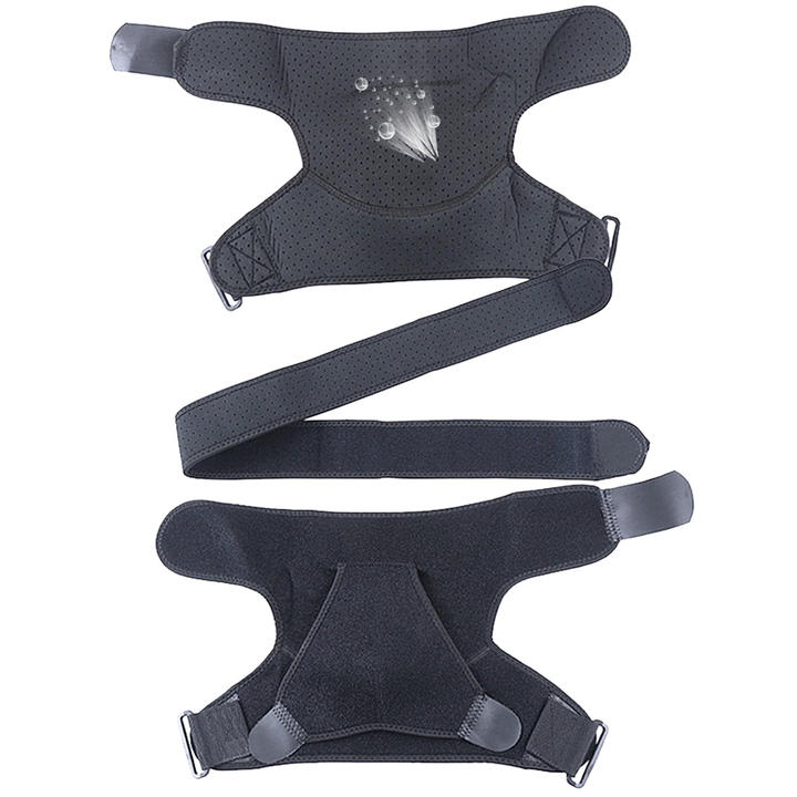 Adjustable Left/Right Shoulder Support Bandage Protector Brace Joint Pain Injury Shoulder Strap Tennis Sport Training Equipment Industrial Supplier