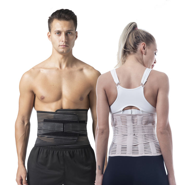 Adjustable Lumbar Pad Lower Back Brace Lumbar Spine Support Belt Waist Back Pain Relief Low-Cost Manufacturing