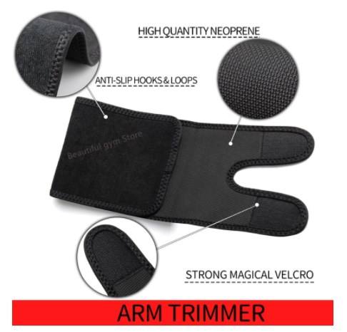 Adjustable Men and Women Neoprene Sweat Sauna Arm Slimming Arm Trimmers Wraps Arm Slimmer Shaper China Exporter Custom Solutions