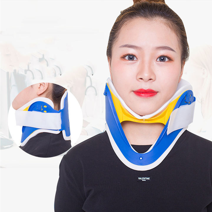 Adjustable  Neck Brace Cervical Traction Collar Cervical stiff neck support for adult kids