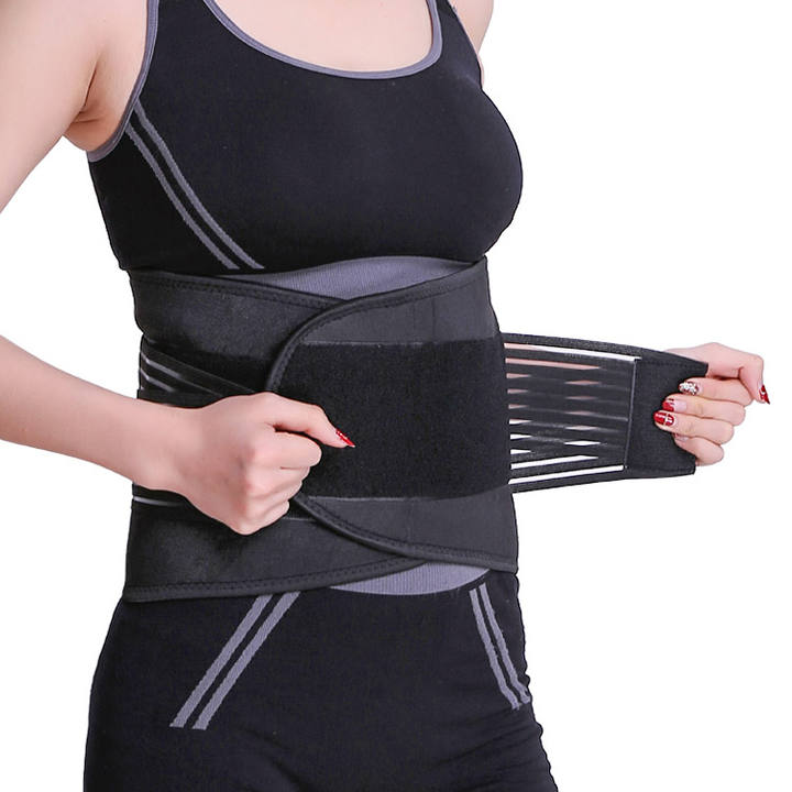 Adjustable Neoprene Waist Trimmer Straps Double Layer Belly Fat Burning  Belts Fitness Sweat belt