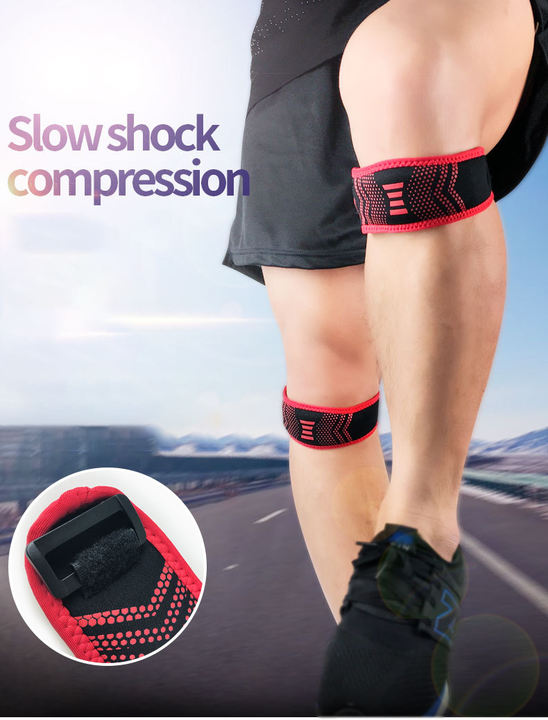 Adjustable Pain Relief Compression Patella Band Comfortable Knee Brace Protector Export Manufacturing Efficiency