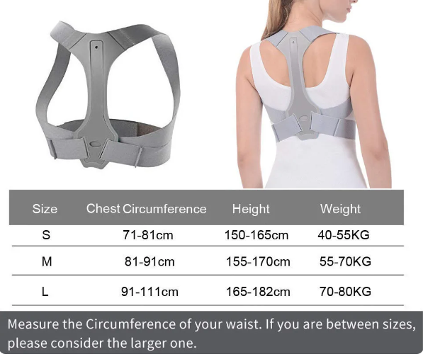 Adjustable Posture Corrector Back Shoulder Straighten Orthopedic Brace Belt for Clavicle Spine Back Support Pain Relief Large-Scale Factory