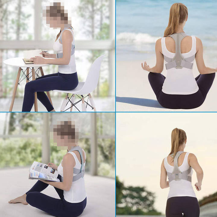 Adjustable Posture Corrector Back Shoulder Straighten Orthopedic Brace Belt for Clavicle Spine Back Support Pain Relief Large-Scale Factory