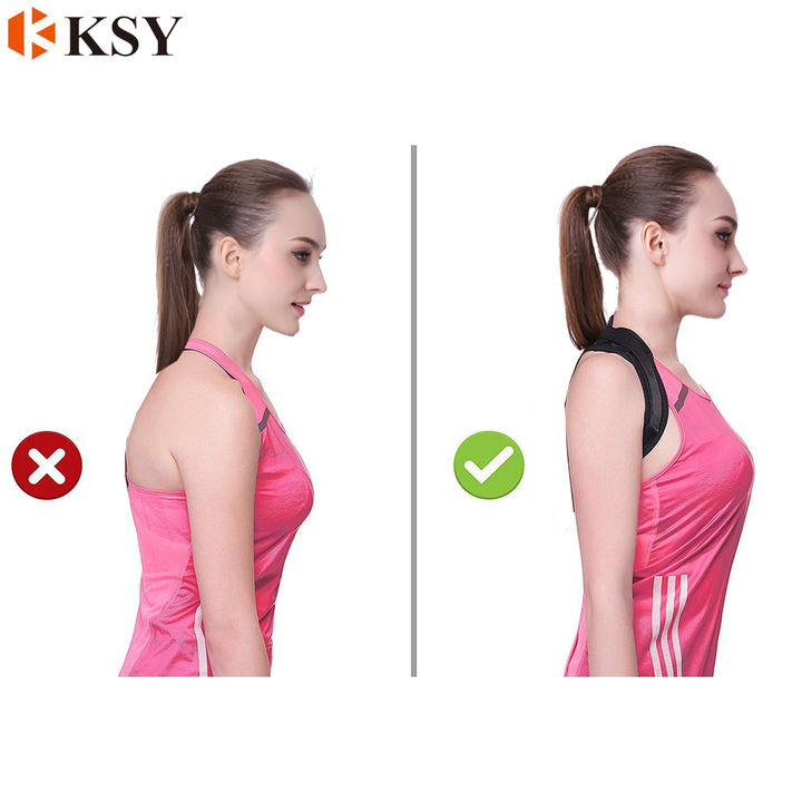 Adjustable Posture Corrector Shoulder Elastic Straight Back Belt for Men and Women