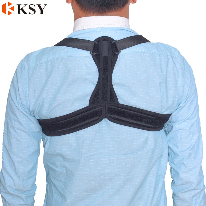 Adjustable Posture Corrector Shoulder Elastic Straight Back Belt for Men and Women