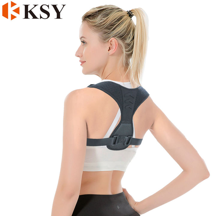 Adjustable Posture Corrector Shoulder Lumbar Brace Support Corset Back Belt for Men and Women China Manufacturing