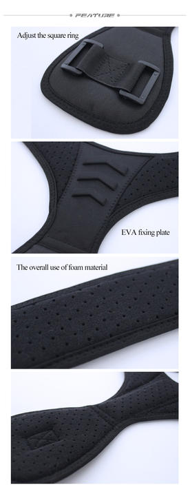 Adjustable Posture Corrector Shoulder Lumbar Brace Support Corset Back Belt for Men and Women China Manufacturing