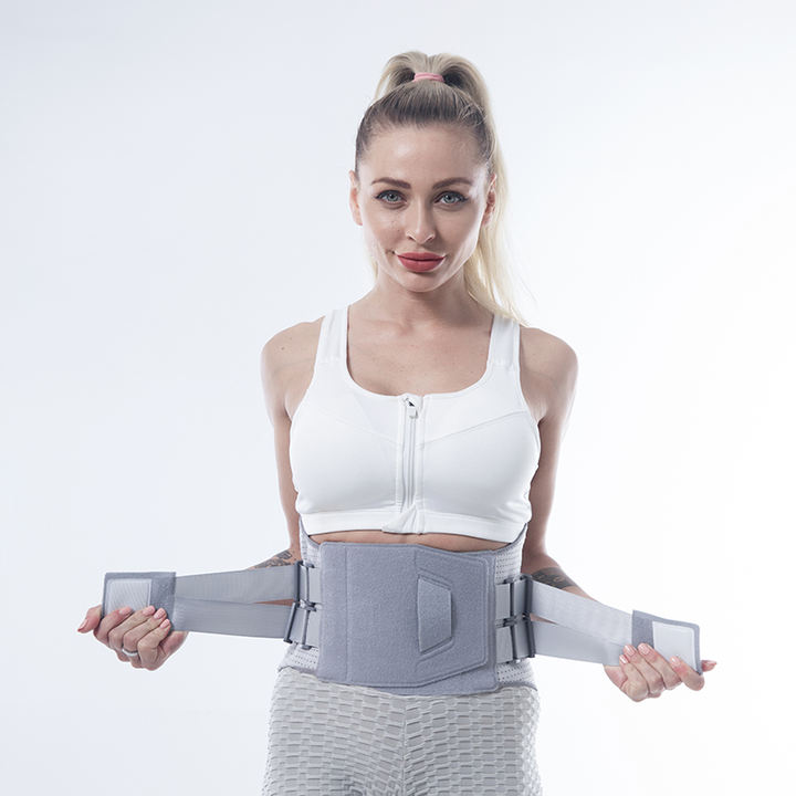 Adjustable Self Heating Magnetic Therapy Massage Band Health Care Back Waist Support Belt Lumbar Brace Factory Direct Sales