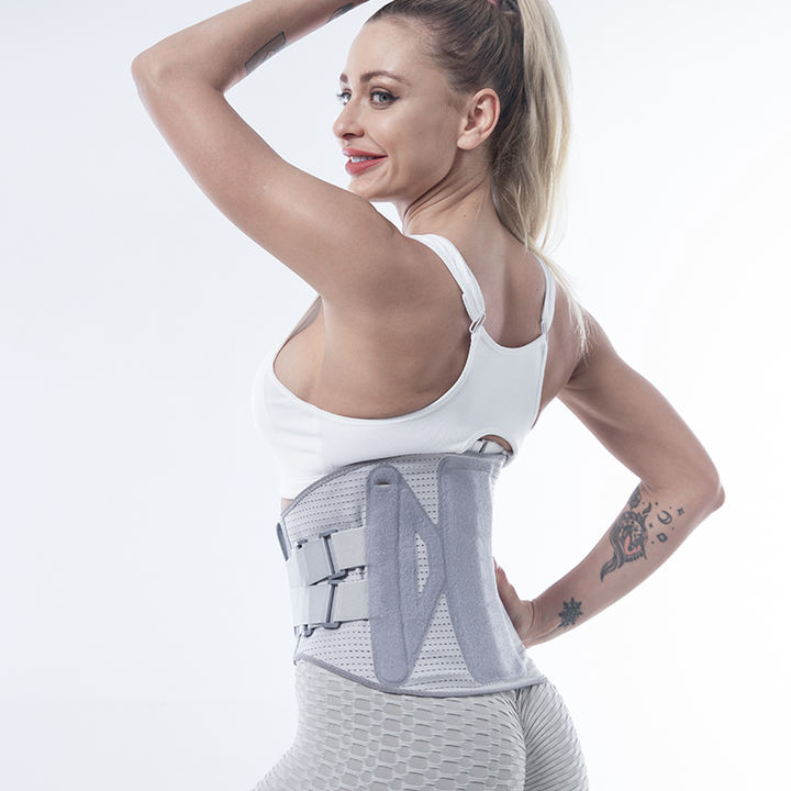 Adjustable Self Heating Magnetic Therapy Massage Band Health Care Back Waist Support Belt Lumbar Brace Factory Direct Sales