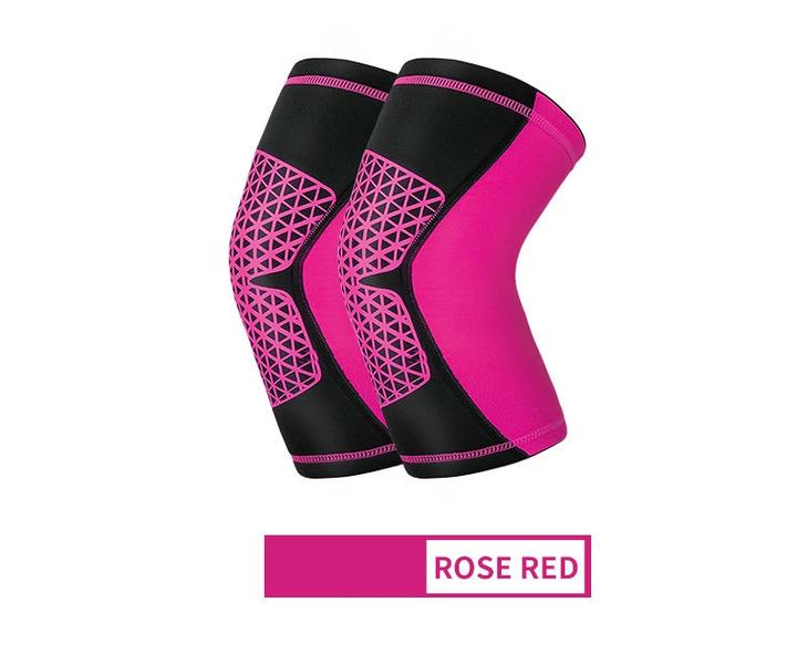 Adjustable Silicone Knee Brace Sports Bind Knee Sleeve Nylon Knee Support Direct Trade Wholesale