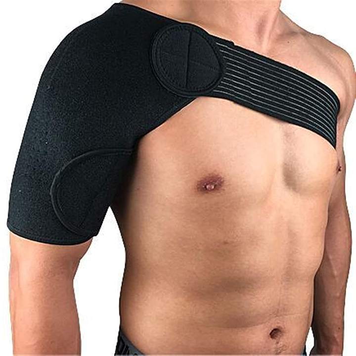 Adjustable Sports Care Single Neoprene Brace Strap Arthritis Injury Bandage Wrap Shoulder Support Supplier Wholesale Production