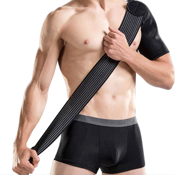 Adjustable Sports Care Single Neoprene Brace Strap Arthritis Injury Bandage Wrap Shoulder Support Supplier Wholesale Production