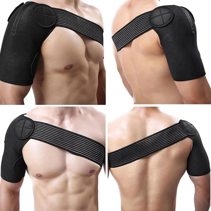 Adjustable Sports Care Single Neoprene Brace Strap Arthritis Injury Bandage Wrap Shoulder Support Supplier Wholesale Production