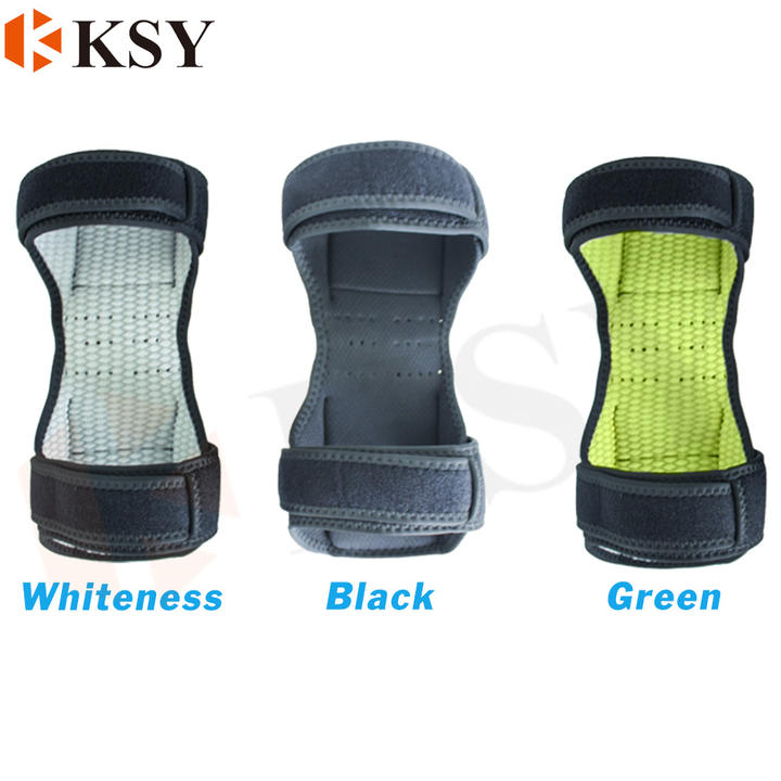 Adjustable Sports Compression Osteoarthritis Neoprene Magnetic Spring Hinged Knee Sleeve Support Brace Strap Stabilizer