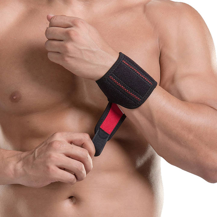 Adjustable Sports Wristbands Wrist Support Bracers For Gym Sport Basketball Protector Breathable Wrist Support Sweat Bands Wholesale Bulk Supply