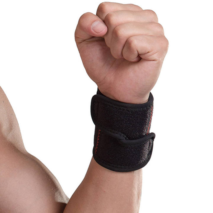 Adjustable Sports Wristbands Wrist Support Bracers For Gym Sport Basketball Protector Breathable Wrist Support Sweat Bands Wholesale Bulk Supply