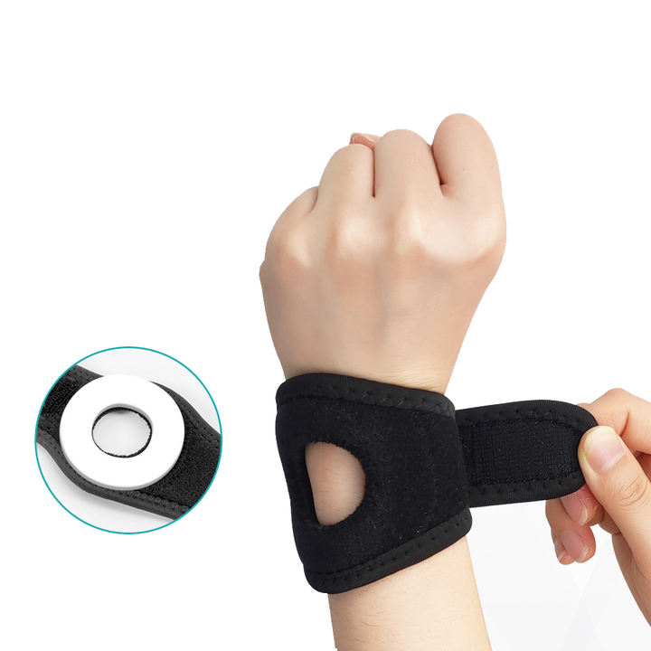 Adjustable Wrist Brace Guard TFCC Carpal Tunnel Wrist Wraps silicone shock-absorbing strap Sports Wrist Band Manufacturing & Supply Trade