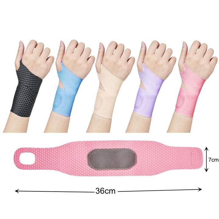 Adjustable Wrist Protector Gym Wristbands For Hands Pain Elastic Wristband Support Weightlifting Men And Women Wrist Guard Brace Factory Wholesale Excellence