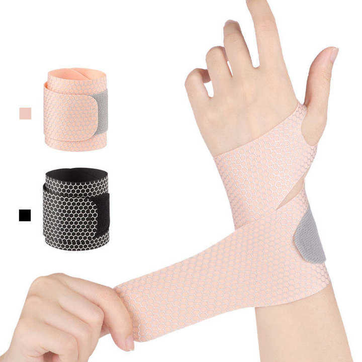 Adjustable Wrist Protector Gym Wristbands For Hands Pain Elastic Wristband Support Weightlifting Men And Women Wrist Guard Brace Factory Wholesale Excellence