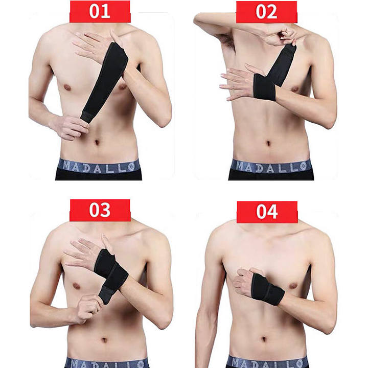 Adjustable Wrist Support Strap Brace Unisex for Pain Relief for Women and Men Made in China Factory Manufacturer