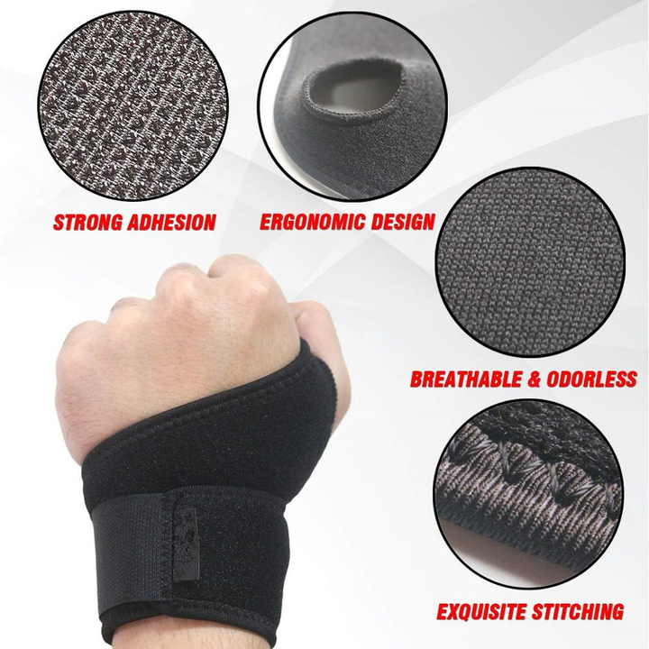 Adjustable Wristband Carpal Tunnel Brace Wrist Support Pain Relief Bandage Compression Wrap Pain Relief for Arthritis Manufacturer and Supplier Solutions