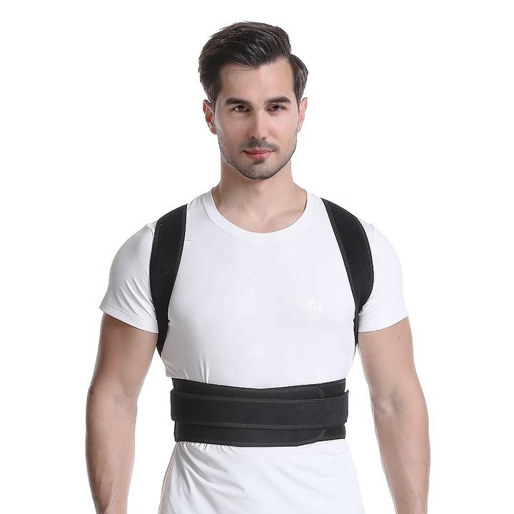 Adjustable back and shoulder posture corrector improve hunchback posture brace straightening support belt China Factory Supply Services