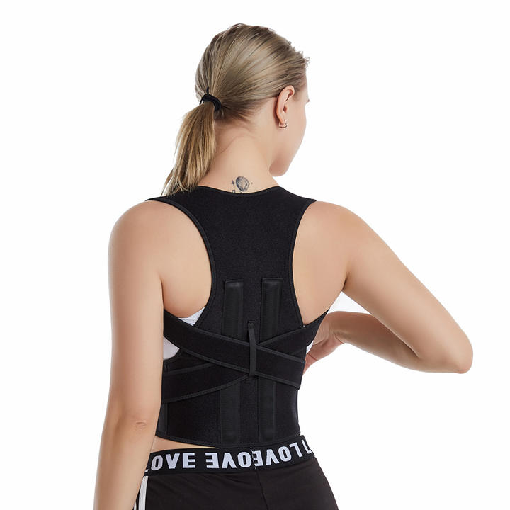 Adjustable back and shoulder posture corrector improve hunchback posture brace straightening support belt China Factory Supply Services