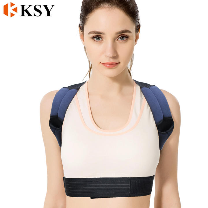 Adjustable back posture corrector belt shoulder brace clavicle support upper back posture corrector